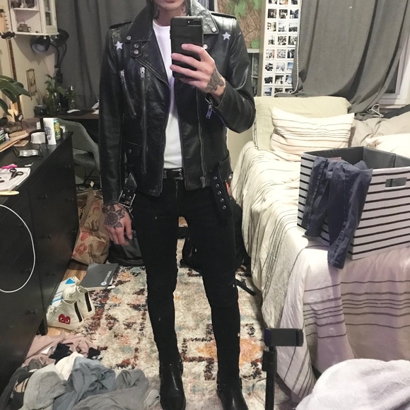 Sz44 Saint Laurent Paris distressed L17 SS17 - Picture 6 of 7